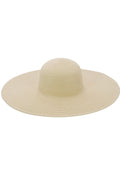 “Flopping In the Sun” Straw Hat - Beige