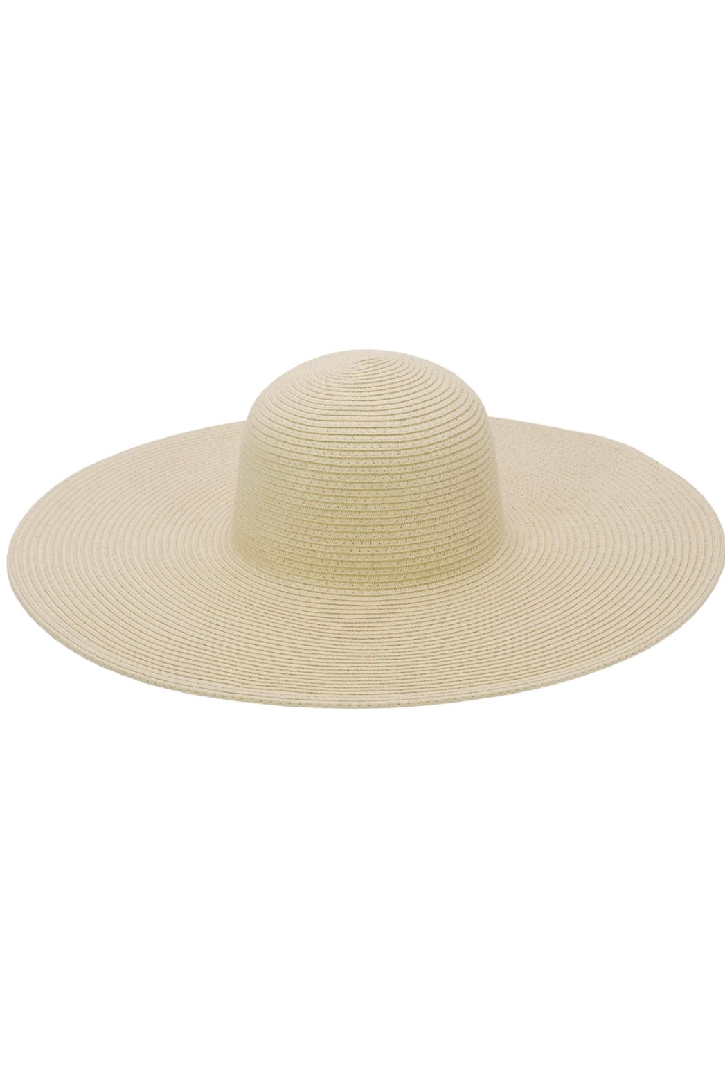 “Flopping In the Sun” Straw Hat - Beige