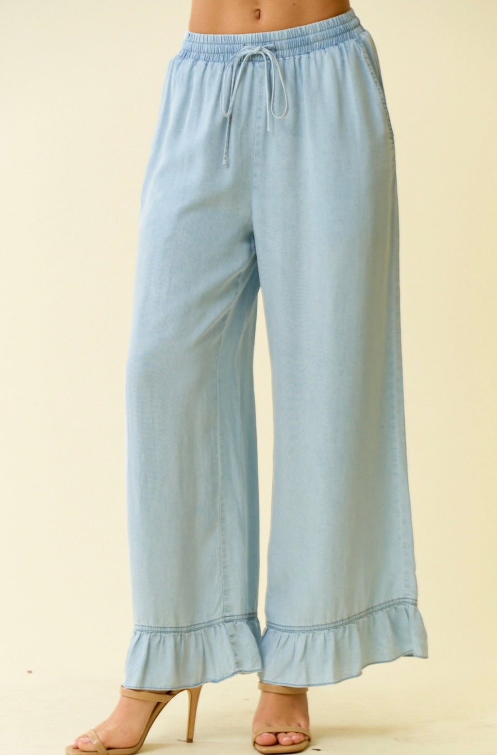 “Denim Breeze” Pants