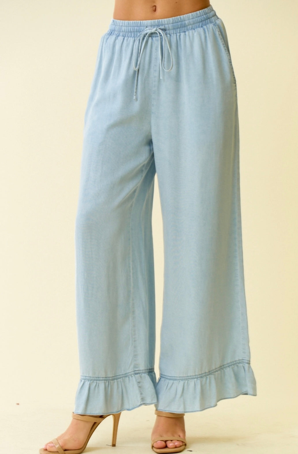 “Denim Breeze” Pants