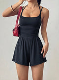 “Comfy But Cute” Romper - Black