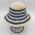 “Coastal Stripe” Bucket Hat